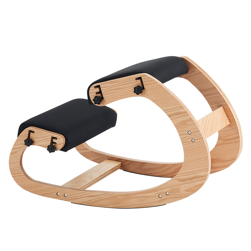 Kerusi Pejabat Berlutut Tempat Duduk Berlapis Hitam(Y-C33)