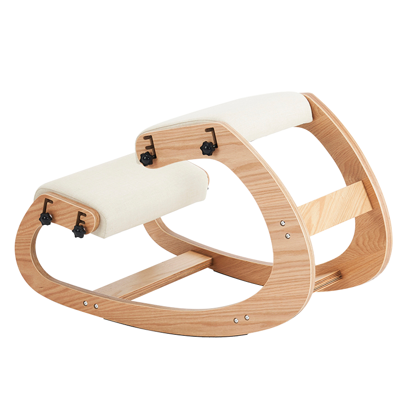 Kerusi Pejabat Lutut Tempat Duduk Berlapis Beige(Y-C33)