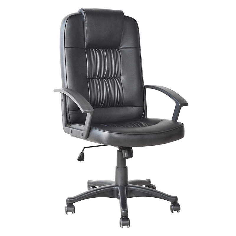 Kerusi Pejabat High Back Boss dengan PP Armrest (M-6116)