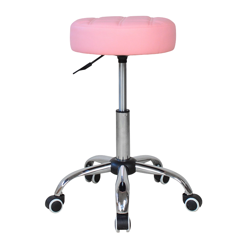 Kerusi Salun Bulat Kulit Pusing Mudah (GY-1007)